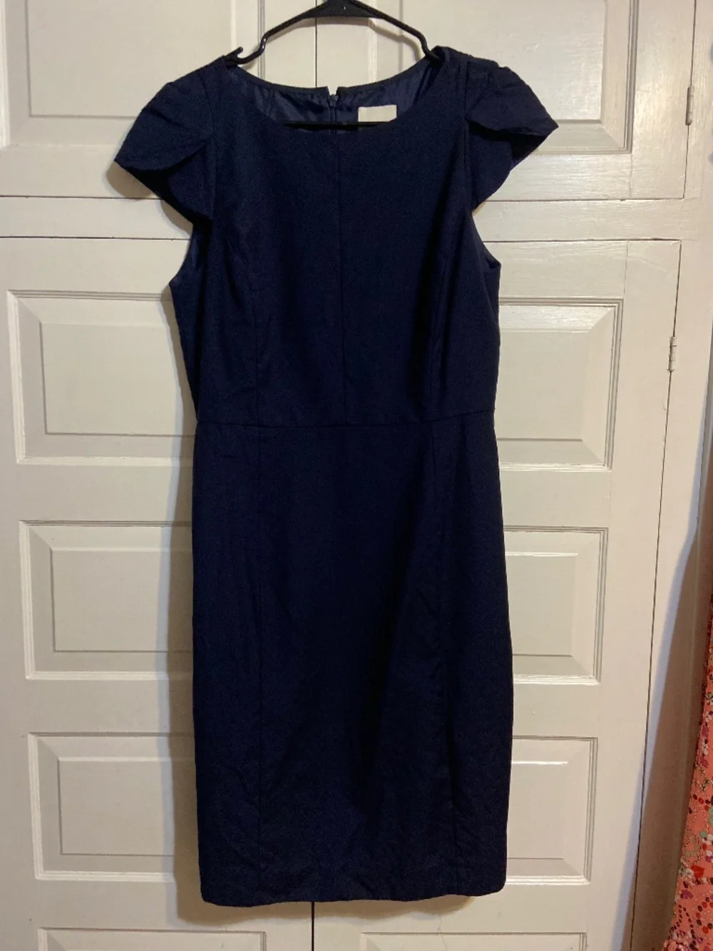 J.Crew Navy Suiting Dress